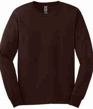 Block Outline Bulldogs Solid Long Sleeve Tee - HSS