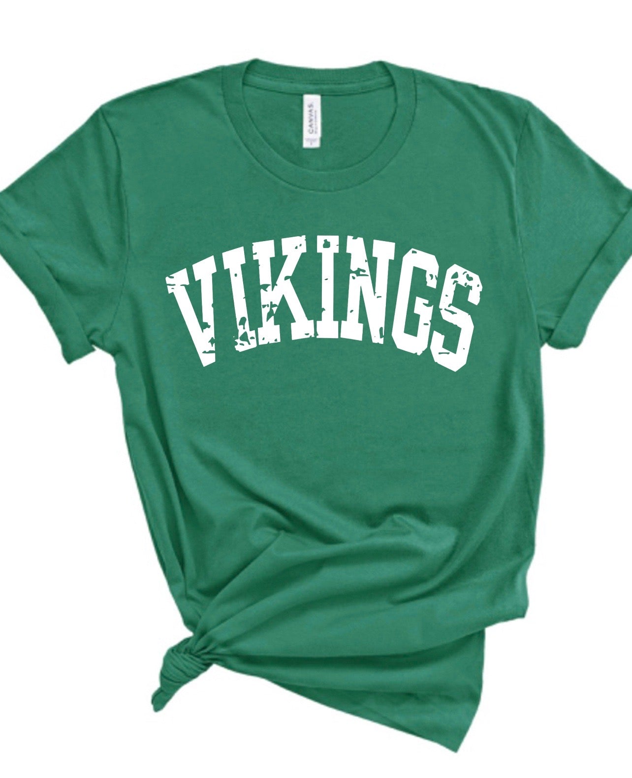 CUSTOMIZABLE Block Font School or Mascot Bella Canvas Tee - JIS