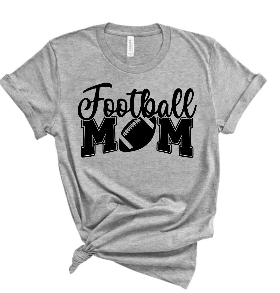 Football Mom Bella Canvas T-shirt