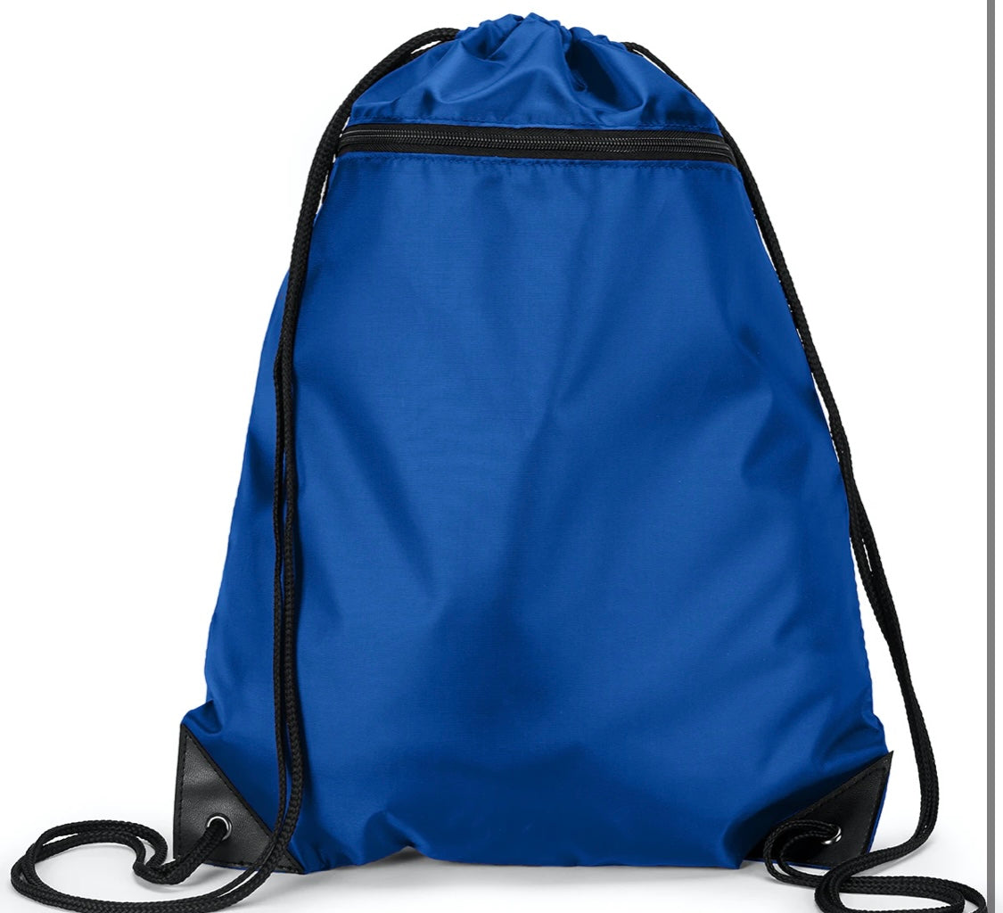 Lakewood Lancers Drawstring Bag with Zipper Pocket - LMS baseball