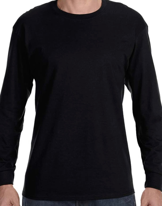 Block H Cursive Bulldogs Solid Long Sleeve Tee