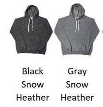 Adult Merry Drunk I’m Christmas Lightweight Snow Heather Hoodie