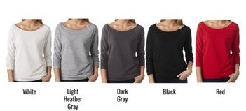 Adult Lakewood Lancers Cursive Lakewood Block Lancers Off-Shoulder Lightweight Top