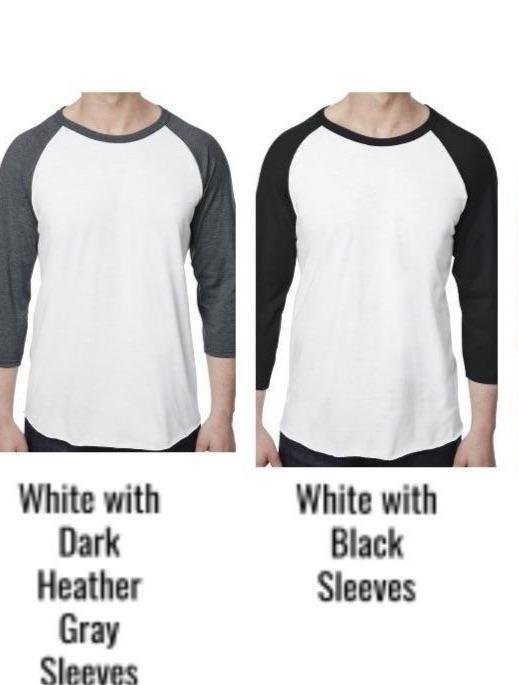 Adult Sheridan Generals Outlined Block Generals Baseball Tee