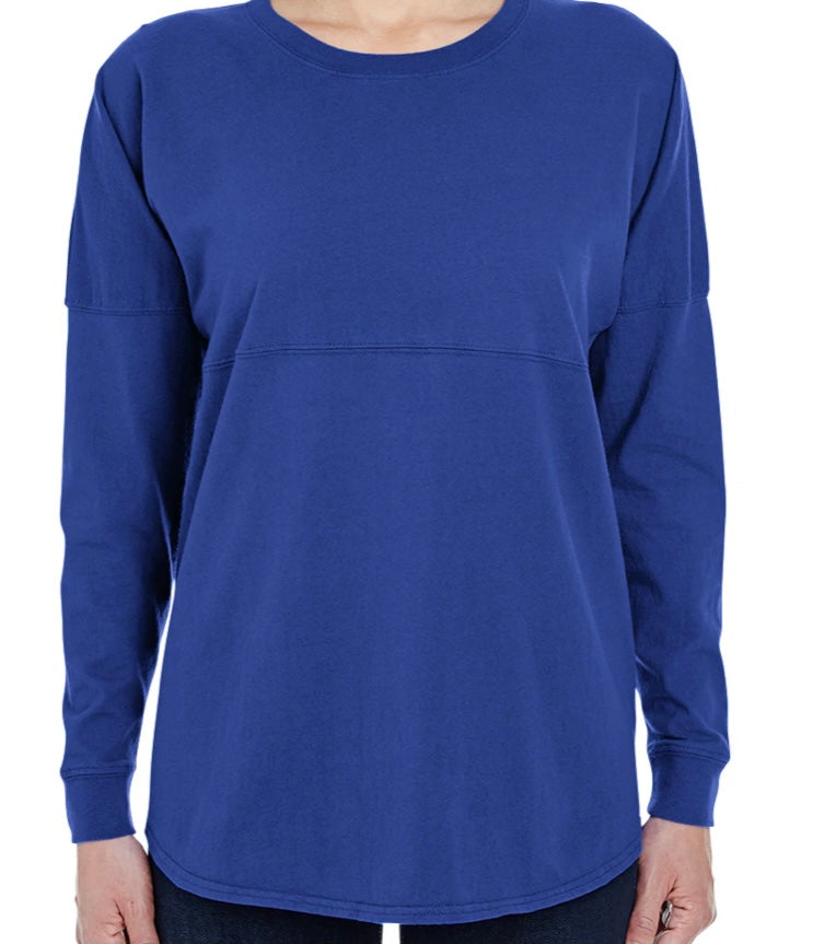 Adult Lakewood Lancers Oversized Long-Sleeve Game Day Jersey