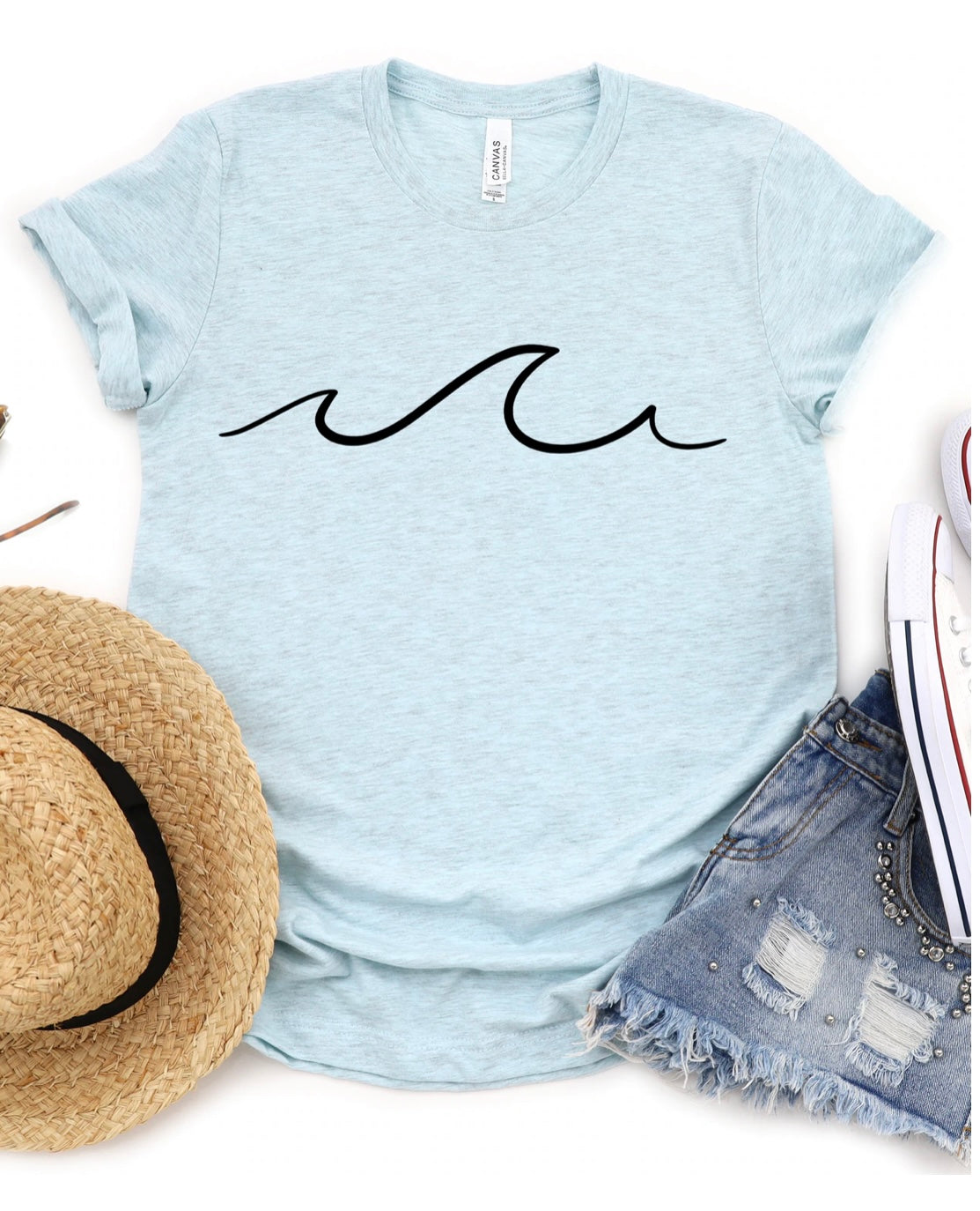 Wave Bella Canvas T-shirt