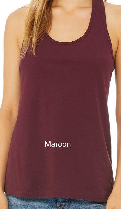 Wave Racerback Bella Canvas Tank