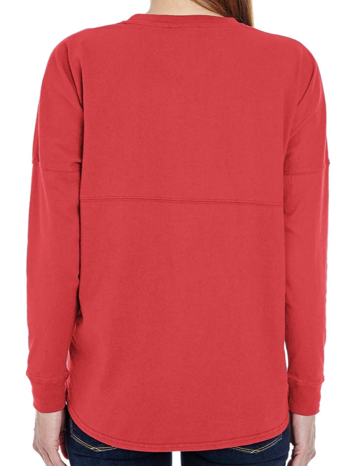 Adult Lakewood Lancers Oversized Long-Sleeve Game Day Jersey