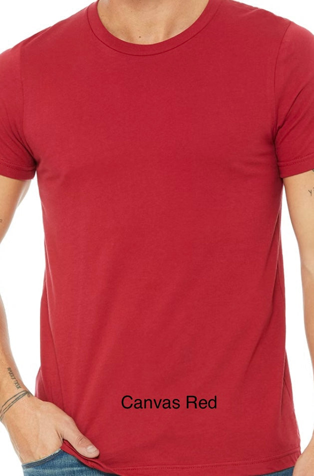 Adult Merry Merry Christmas Bella Canvas T-shirt