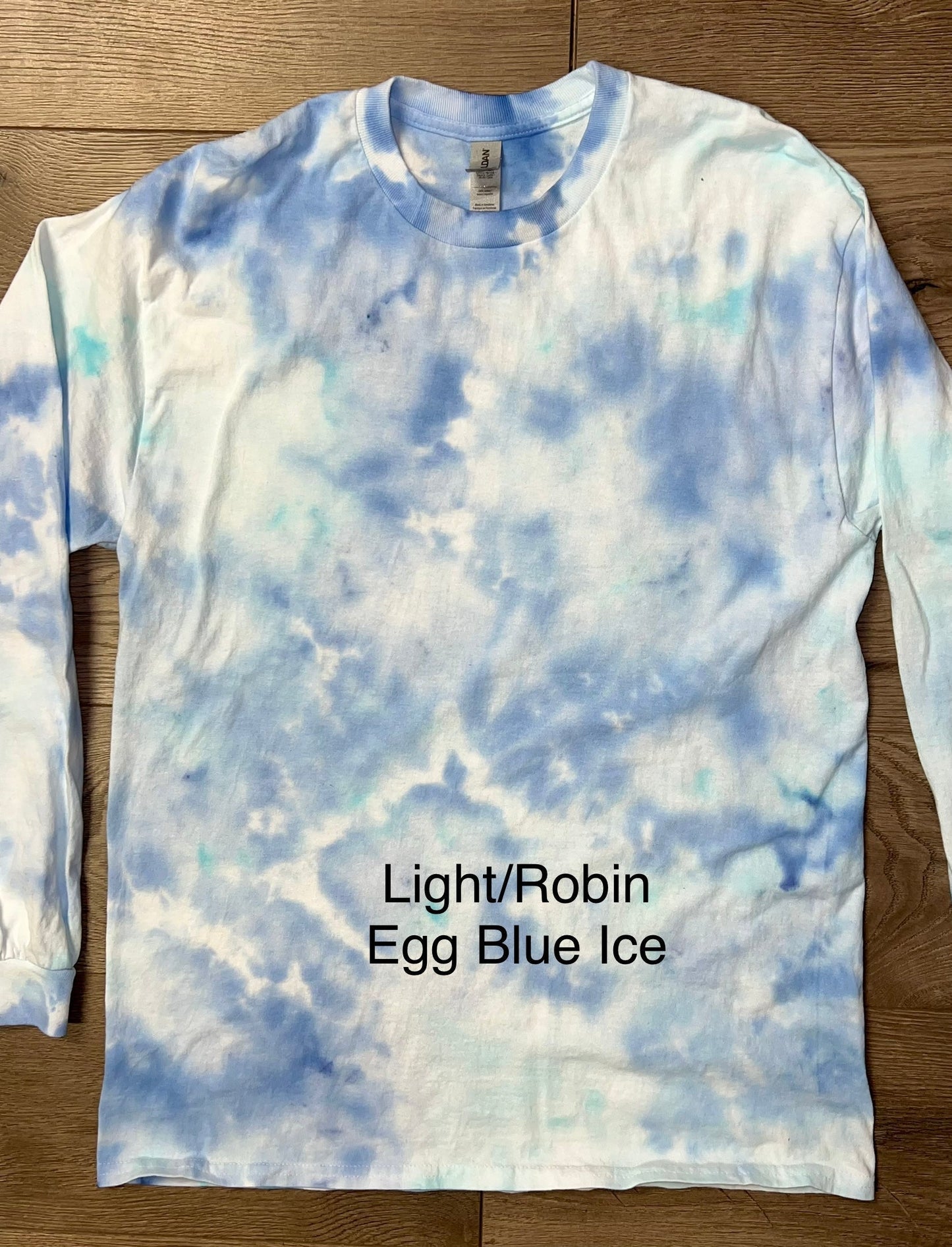 Hand-dyed Adult Outer Banks Long-Sleeve T-shirt - CHOOSE TIE DYE COLORS