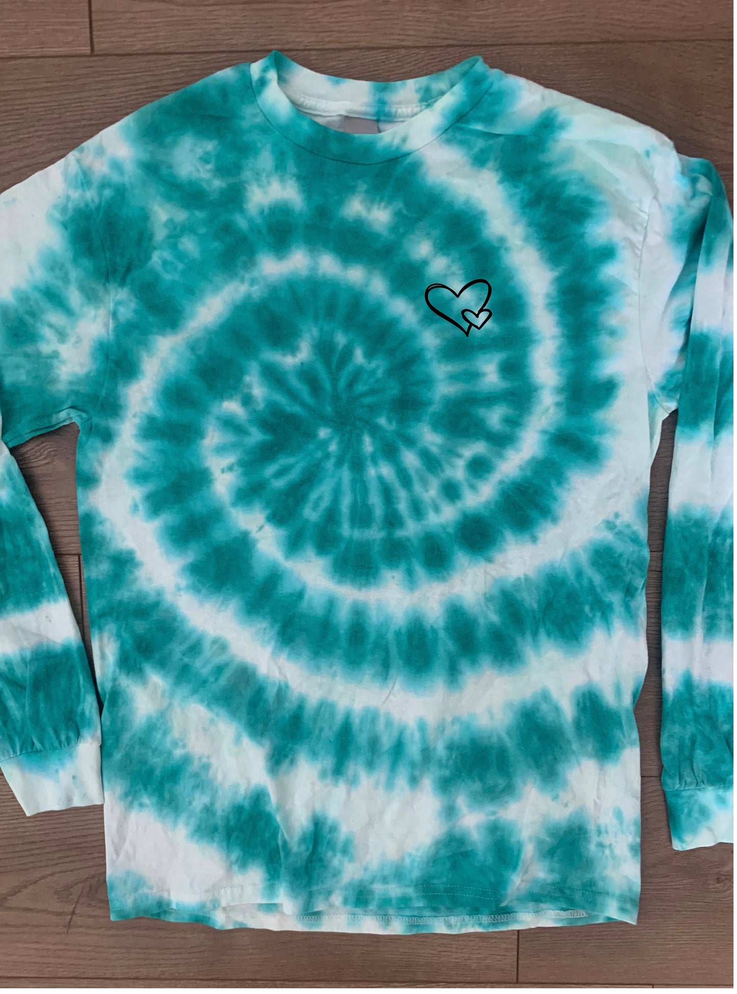 Hand-dyed Adult You Is Kind You Is Smart You Is Important The Help Front/Back Long-Sleeve T-shirt - CHOOSE TIE DYE COLORS