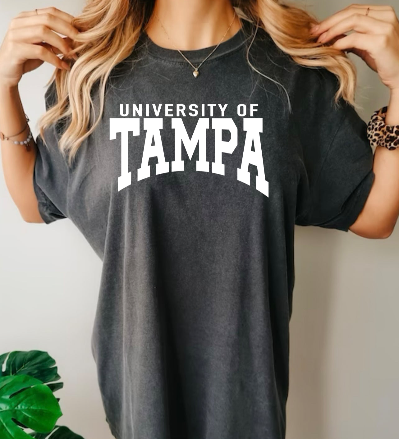 U of Tampa on Premium Comfort Colors short sleeve tee