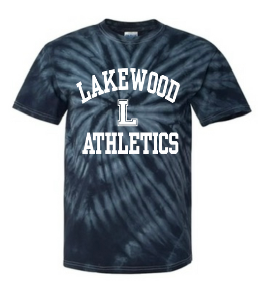 Lakewood Lancers Lakewood Athletics or Custom Sport Short Sleeve Tie Dye Tee