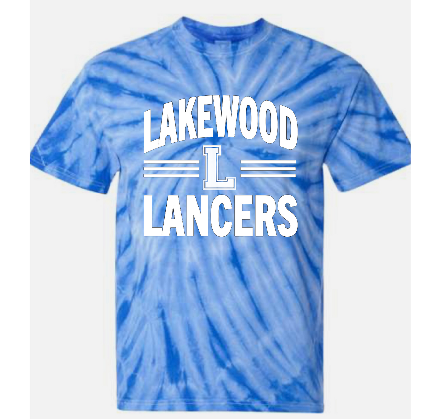 Lakewood Lancers Short Sleeve Tie Dye Tee