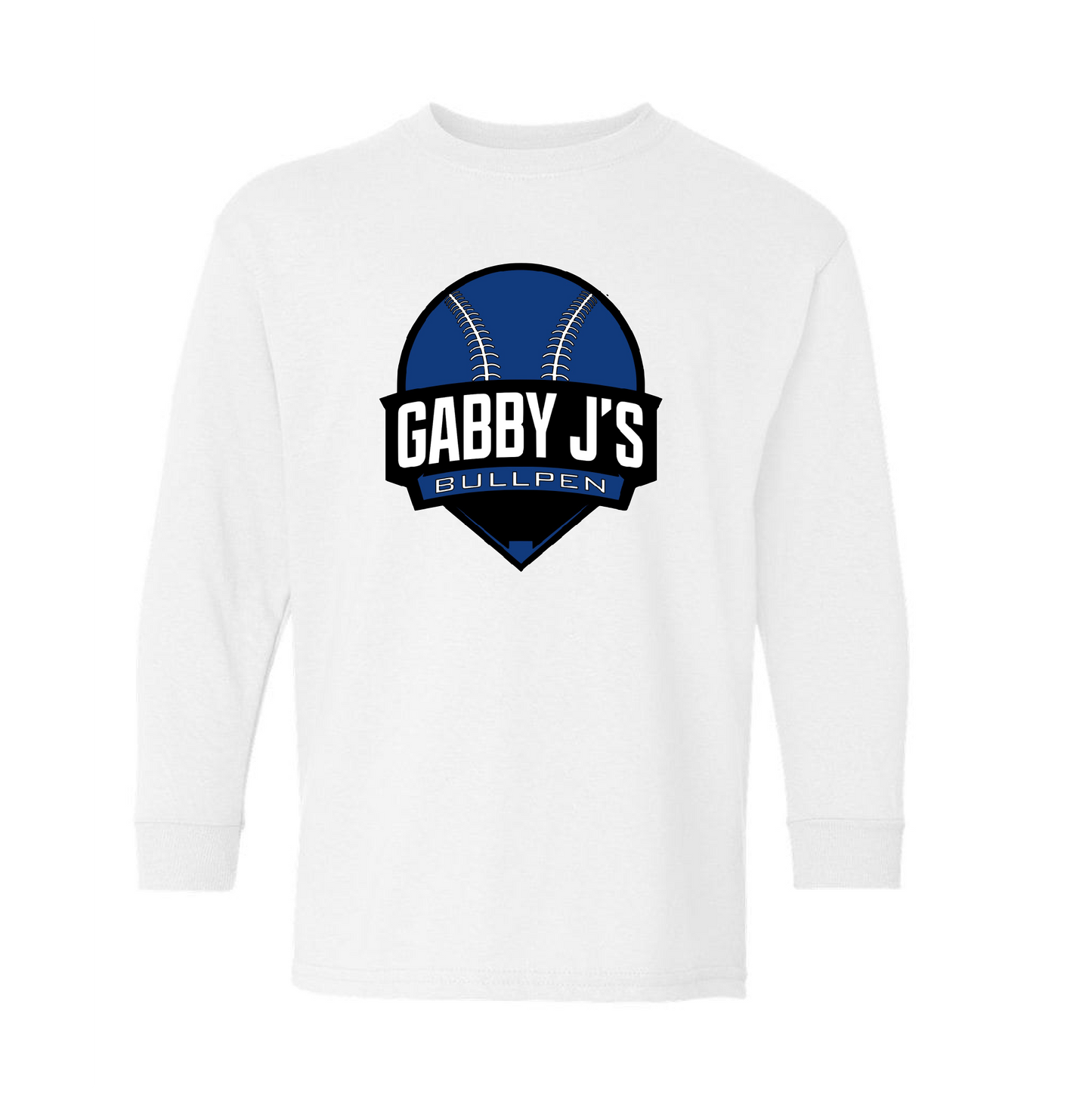 Gabby J’s Bullpen Color Logo Long-Sleeve Tee