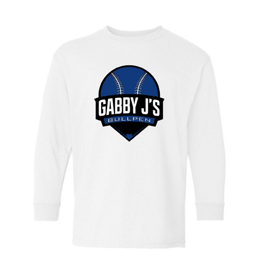 Gabby J’s Bullpen Color Logo Long-Sleeve Tee