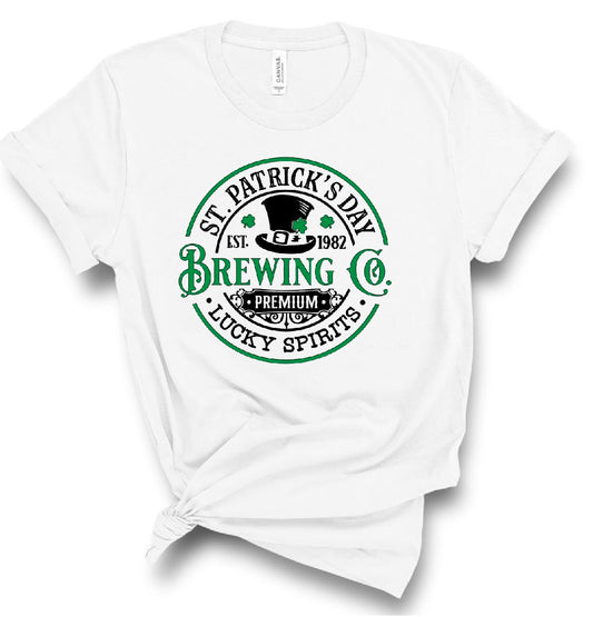 St. Patrick’s Day Brewing Co. Bella Canvas T-shirt