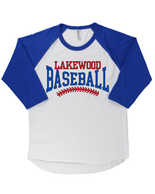 Lakewood Baseball Laces Baseball Tee
