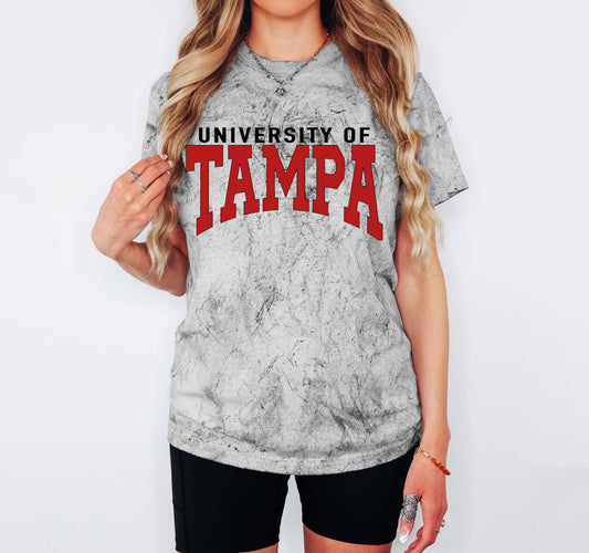 U of Tampa on Premium Comfort Colors short sleeve tee