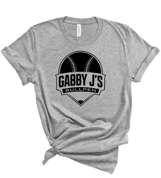 Gabby J’s Bullpen Bella Canvas Tee