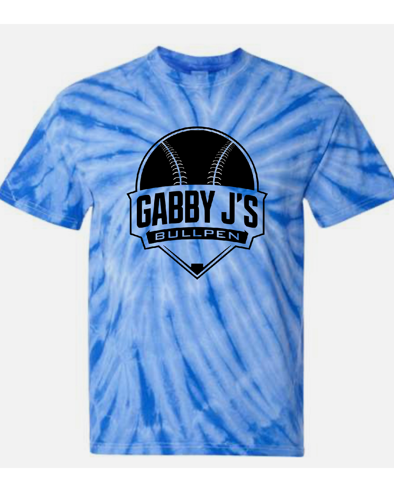 Gabby J’s Bullpen Tie Dye Tee