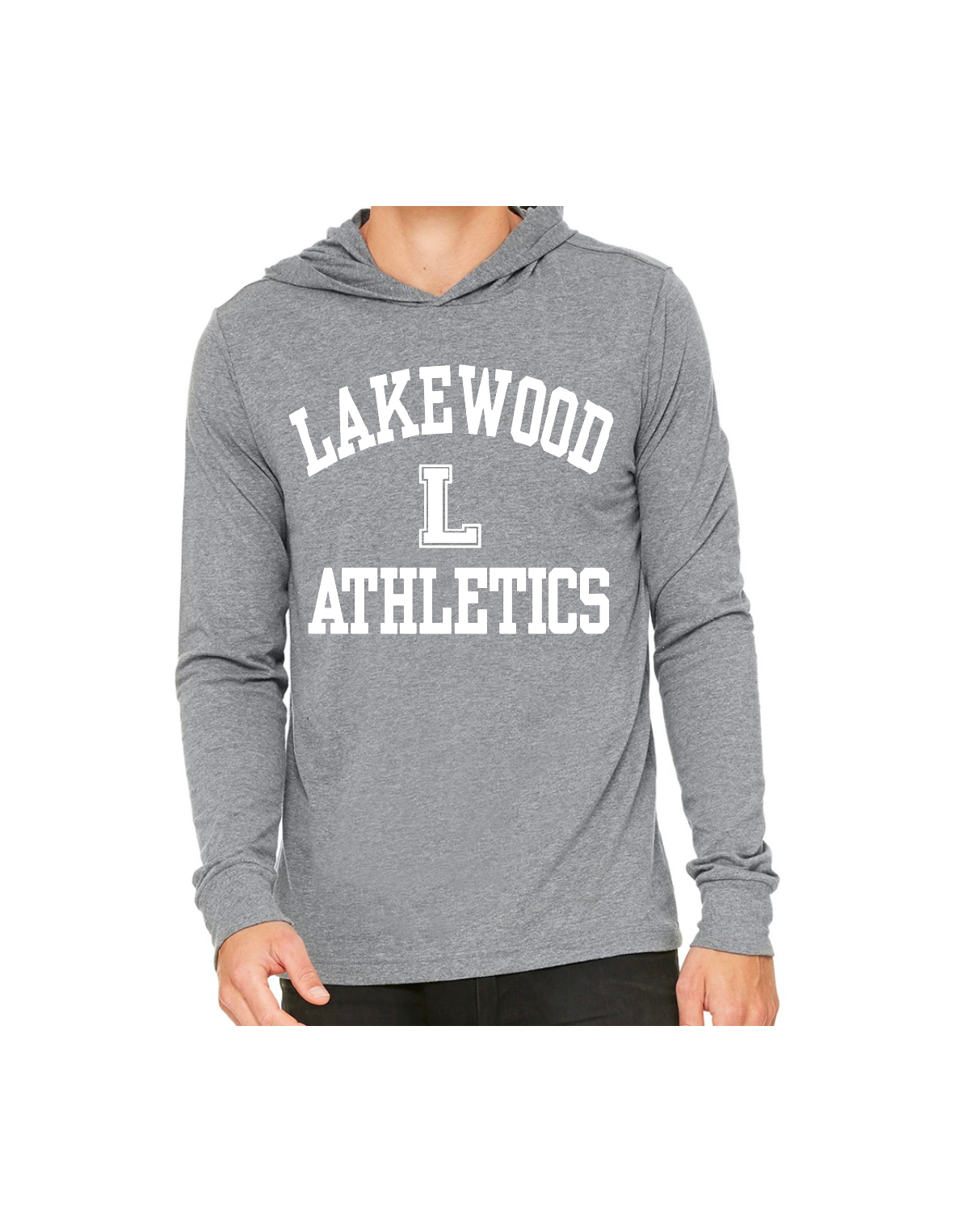Lakewood Lancers Athletics or Custom Sport Hooded Long-Sleeve Tee