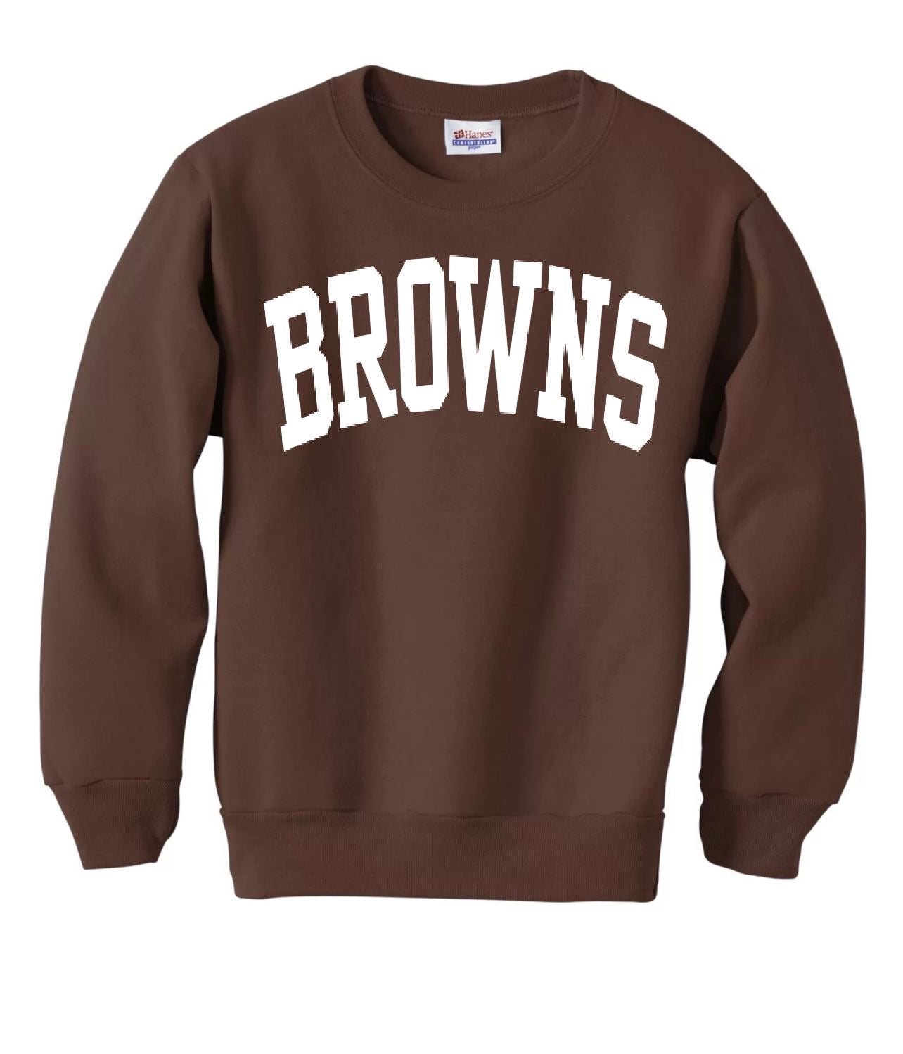 Block Browns Crewneck Sweatshirt
