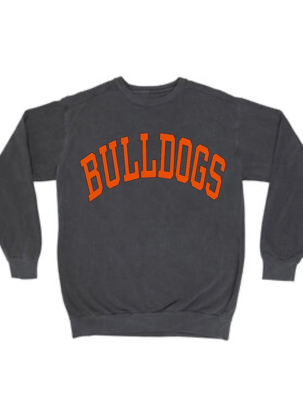 Block Bulldogs Crewneck Premium Comfort Colors Sweatshirt - HSS