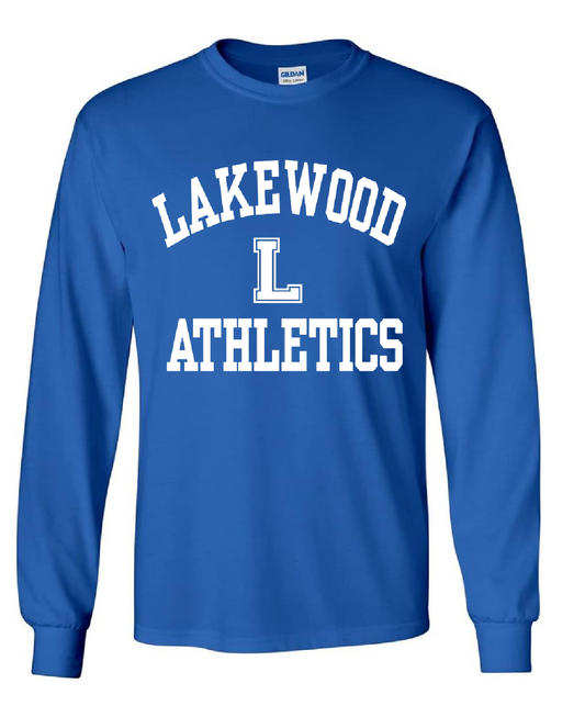 Lakewood Lancers Lakewood Athletics or Custom Sport Long-Sleeve Tee