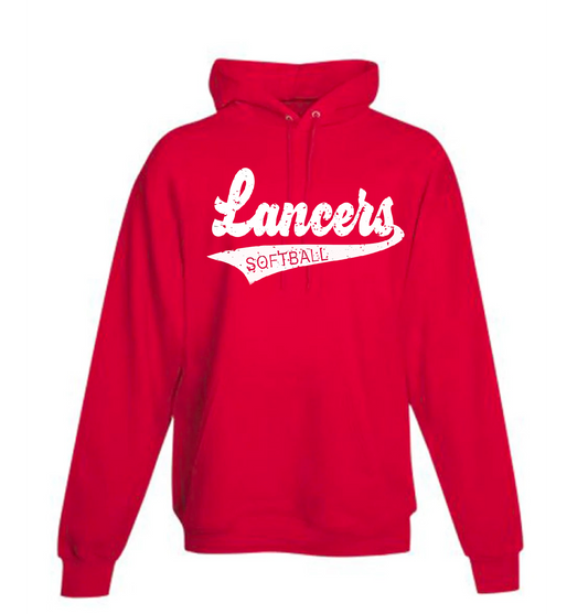 Lakewood Lancers Baseball Distressed Tail Hoodie