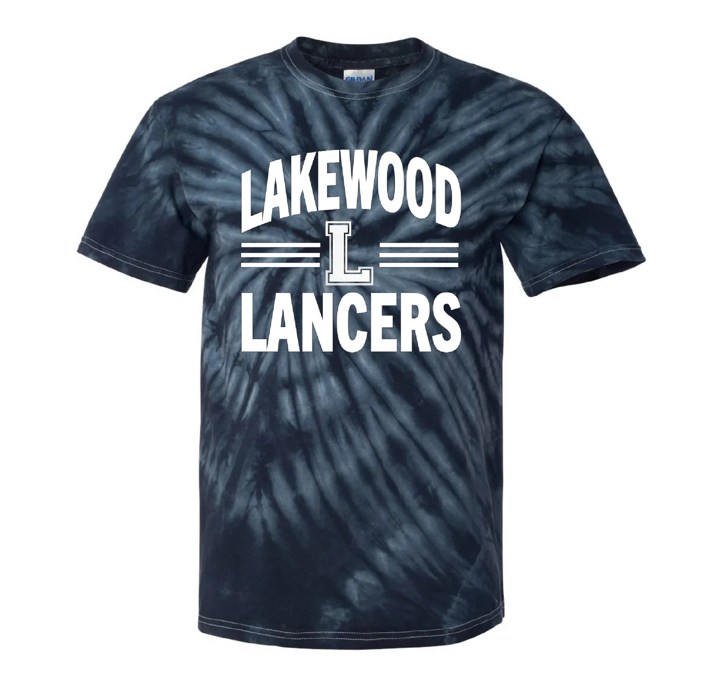 Lakewood Lancers Short Sleeve Tie Dye Tee