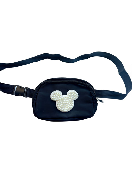 Pearl Mouse Ears Cross-Body Belt Bag Parks Collection