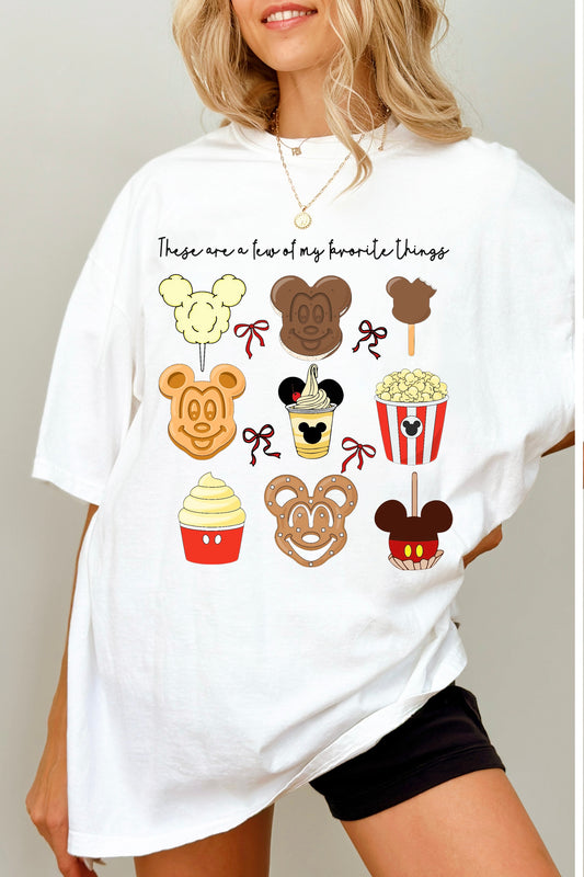 Comfort Colors Coquette These are a few of my Favorite Things short sleeve tee Parks Collection