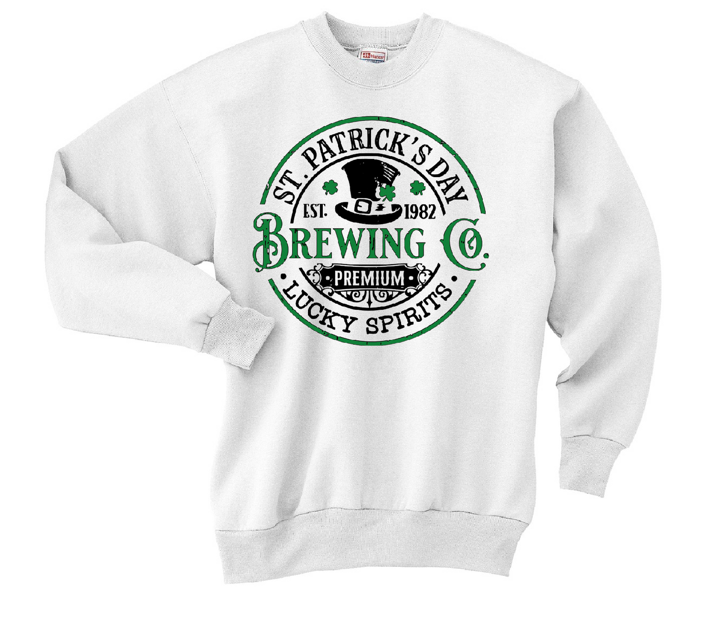 St. Patrick’s Day Brewing Co Crewneck Sweatshirt