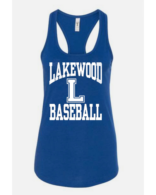Lakewood Baseball Center L Racerback Tank - LMS baseball