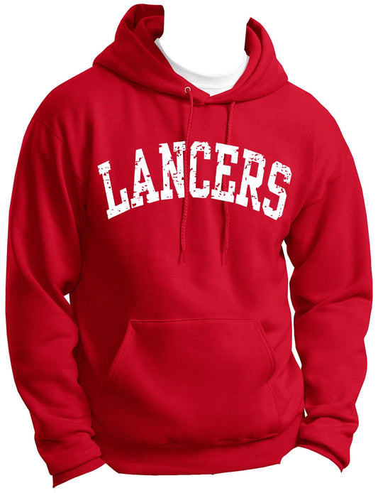 Lakewood Lancers Distressed Block Lancers Hoodie - LHS Cheer Sale