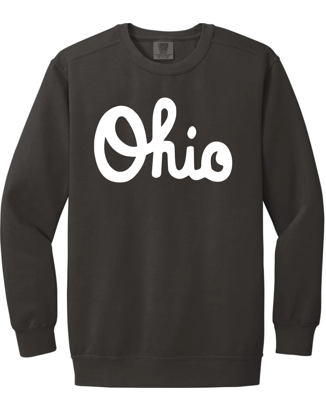 Script Ohio Crewneck Premium Comfort Colors Sweatshirt