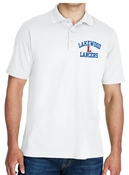 Lakewood Lancers Mens Pique Polo Shirt