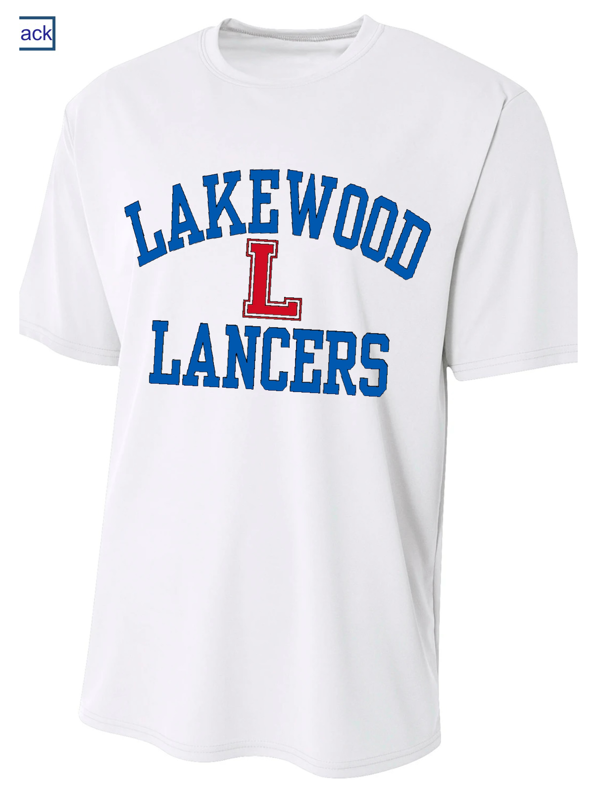 Lakewood Lancers Athletics or Custom Sport Dri-Fit Moisture-Wicking Tee