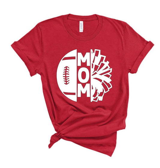 Cheer & Football Mom Bella Canvas T-shirt