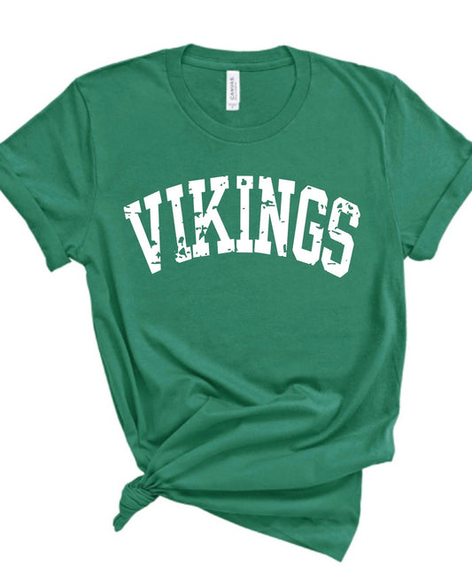 CUSTOMIZABLE Block Font School or Mascot Bella Canvas Tee