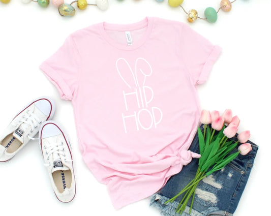 Hip Hop Bunny Ears Easter Bella Canvas T-shirt