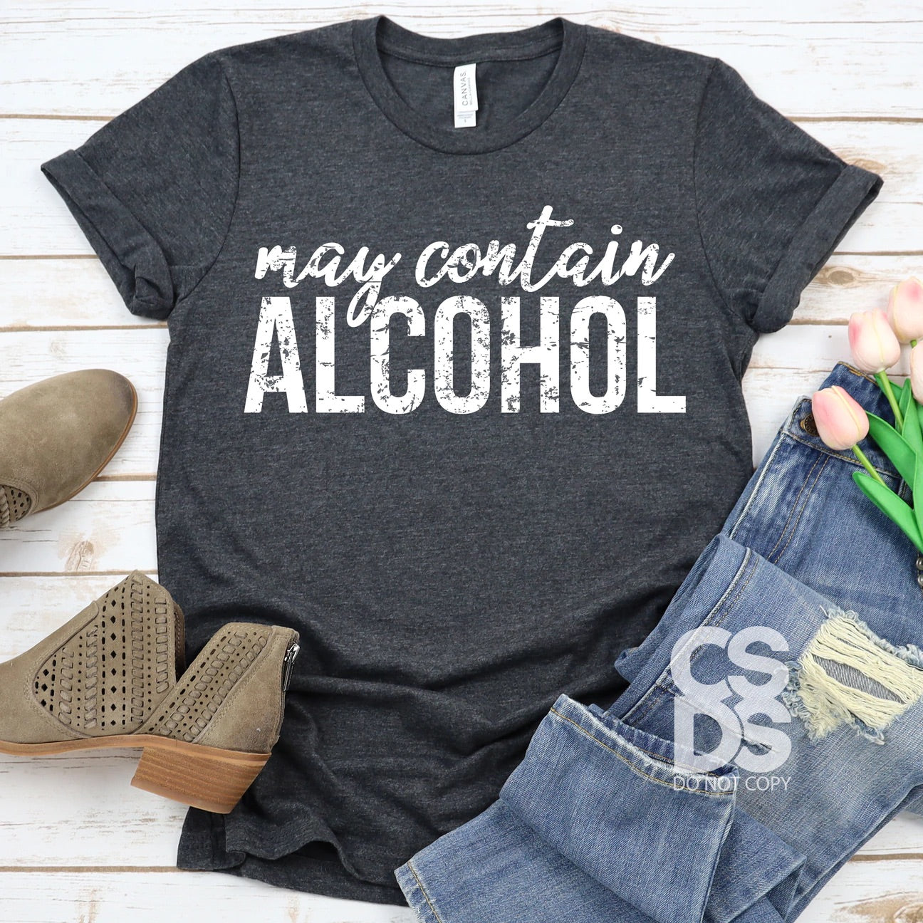 May Contain Alcohol Bella Canvas T-shirt