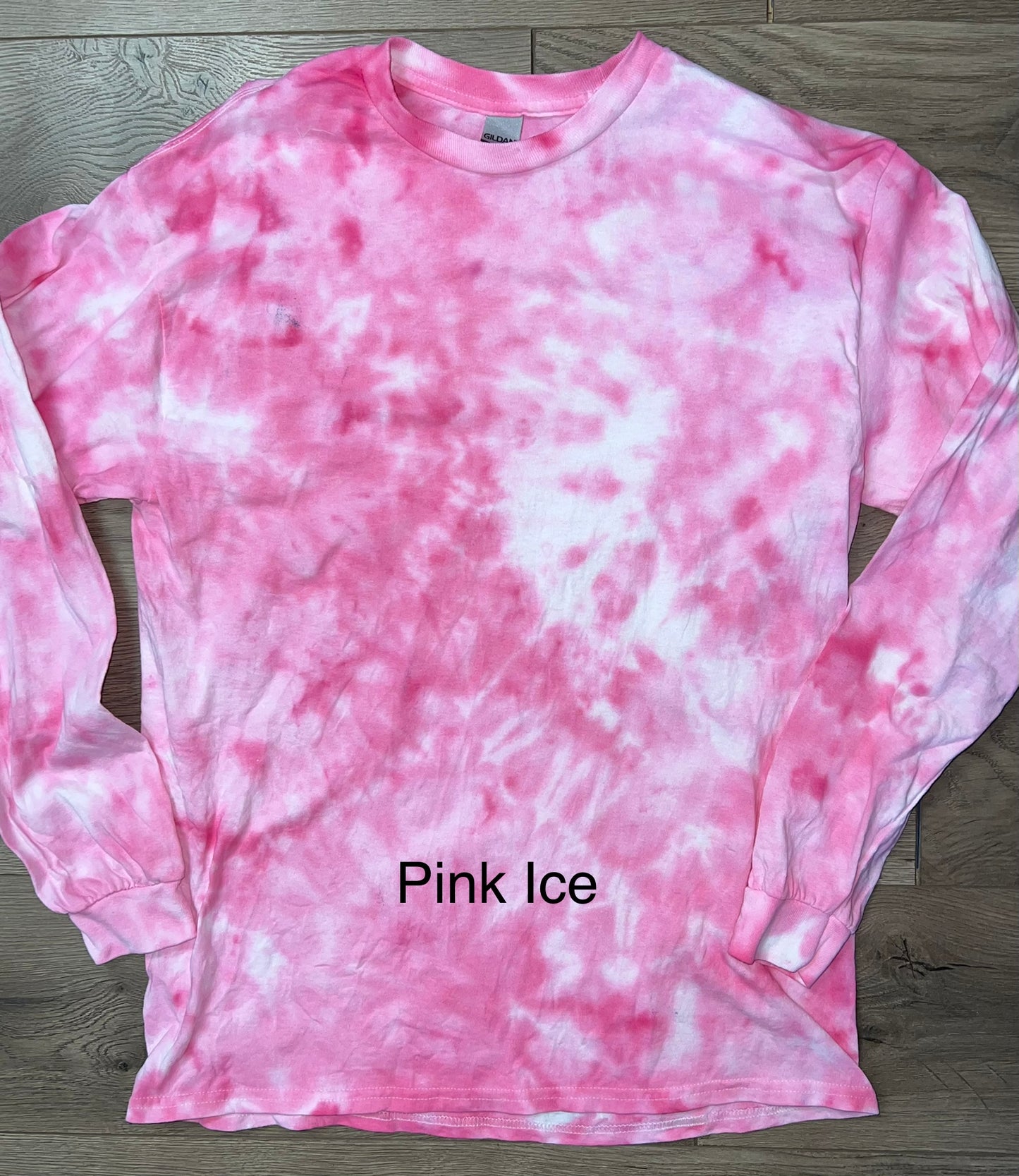 Hand-dyed Adult Be Kind Heart Front/Back Long-Sleeve T-shirt - CHOOSE TIE DYE COLORS
