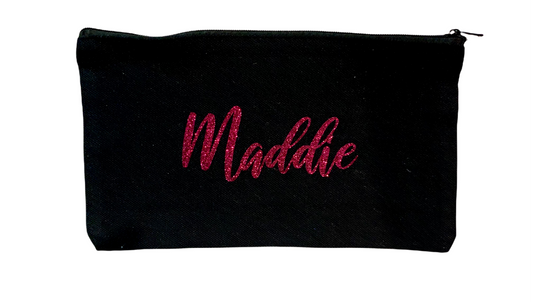 Personalized Zippered Pouch Bag