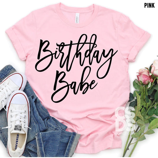 Birthday Babe Bella Canvas T-shirt