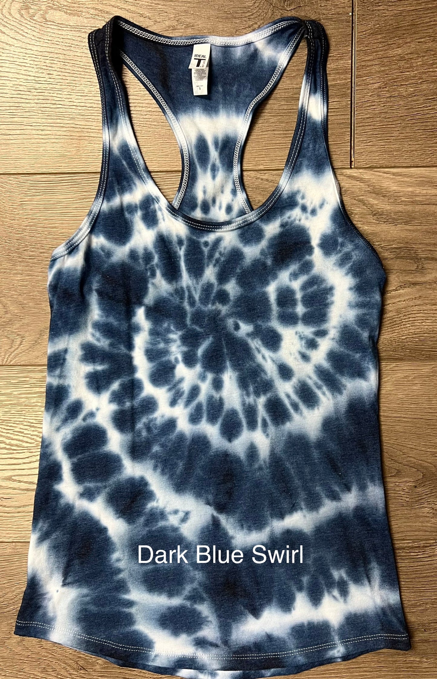 Hand-dyed Adult Cancer Ribbon Front/Back Long-Sleeve T-shirt - CHOOSE TIE DYE COLORS