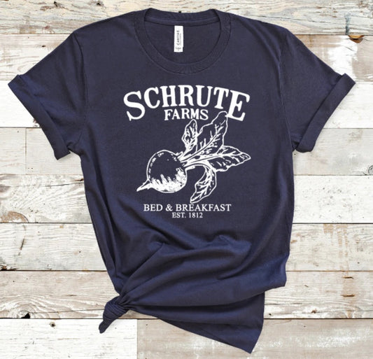 Schrute Farms The Office Bella Canvas T-shirt