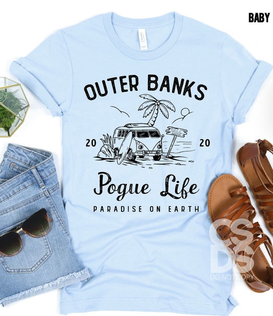 Outer Banks Pogue Life Bella Canvas T-shirt