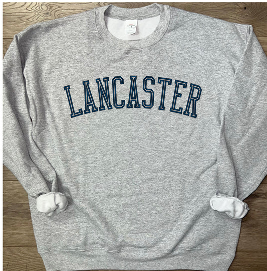 Adult Lancaster Gales Arched Lancaster Crewneck Sweatshirt
